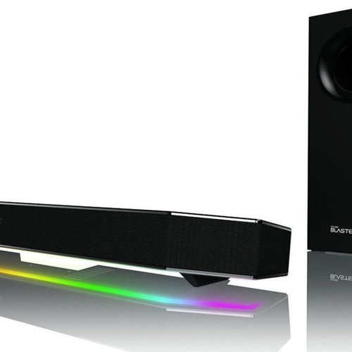 Creative Sound Blaster X Katana 2.1 Soundbar with RGB and 75W Subwoofer used
