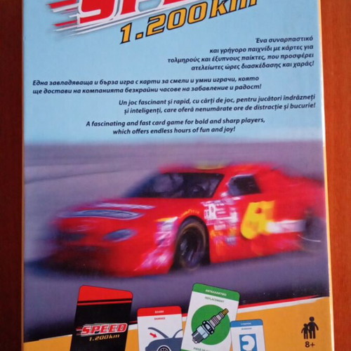 Speed 1200km board game like new