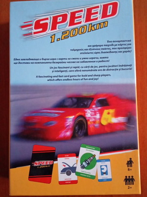 Speed 1200km board game like new