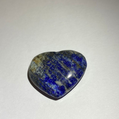 Polished Lapis Lazuli Heart AA Quality, Natural, Handmade