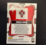 2026 Panini Prizm World Cup Goncalo Inacio Choice Red #/85 Portugal sticker