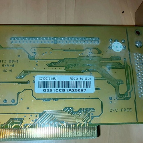 Tekram DC-315U SCSI PCI Controller used