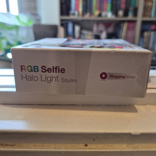 Rgb Selfie Halo Light Square new, On Air Vlogging Series