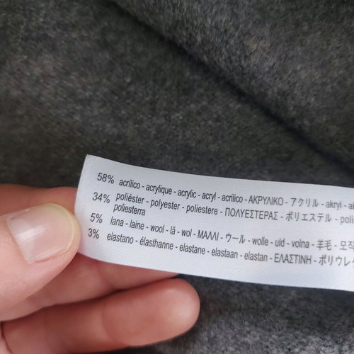 Zara gray pullover like new, size S