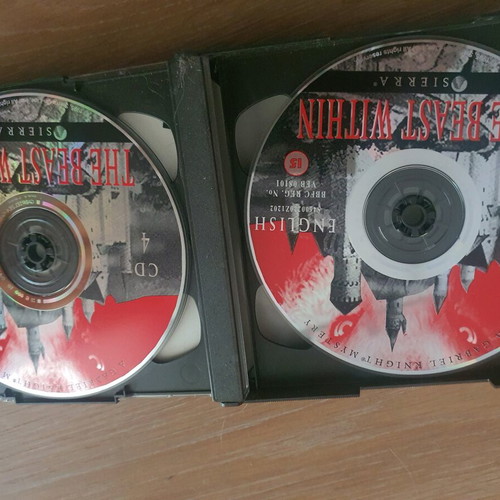 The Beast Within Gabriel Knight PC used, Windows 3/DOS