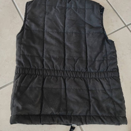 Children's Unisex Vintage Vest No.6 like new, black