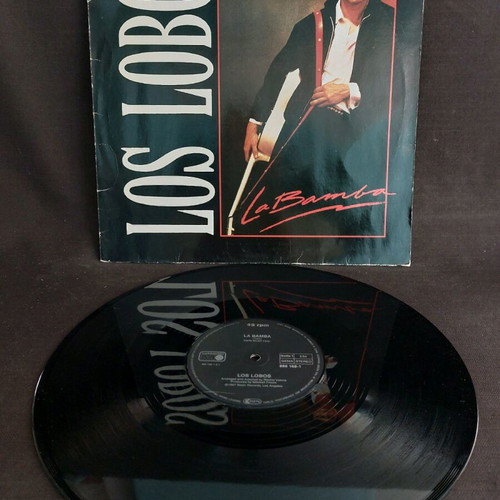 Los Lobos La Bamba vinyl used, Latin