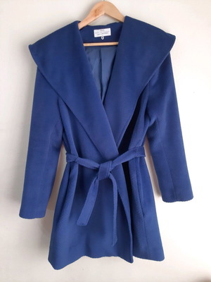 Women's coat-jacket used Maki Philosophy blue size L