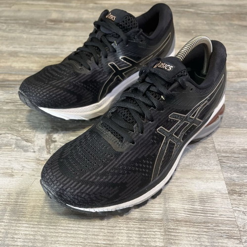 Asics GT-2000 8 running shoes black/rose gold women's EU 39.5