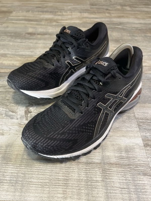 Asics GT-2000 8 running shoes black/rose gold women's EU 39.5