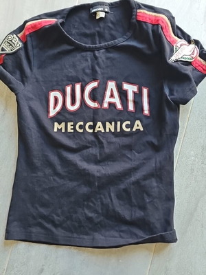 Ducati short-sleeve shirt used, size S, black
