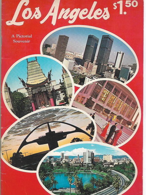Los Angeles Tourist Guide Book used, English