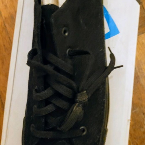 Firefly Canvas Low 44 Black like new