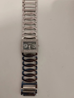 Vogue women's watch like new with rectangular case and crystals