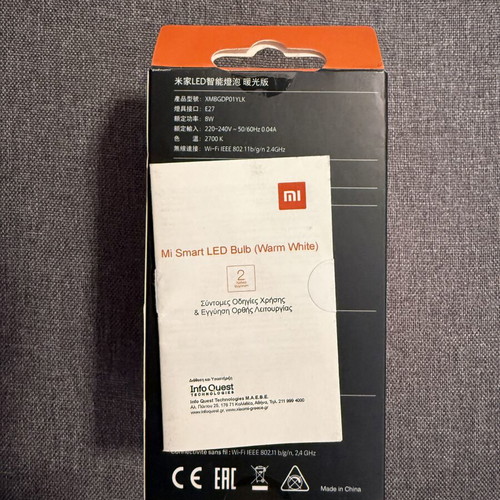 Xiaomi Mi Smart LED Bulb Warm White