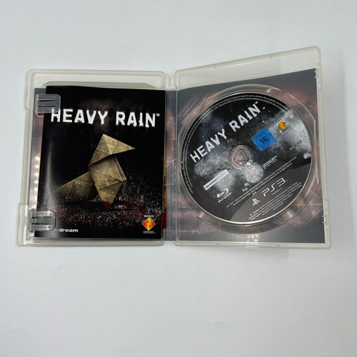 Heavy Rain PS3 game used, interactive drama thriller