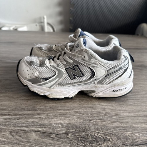 New Balance 530 Athletic Shoes used, size 31, white