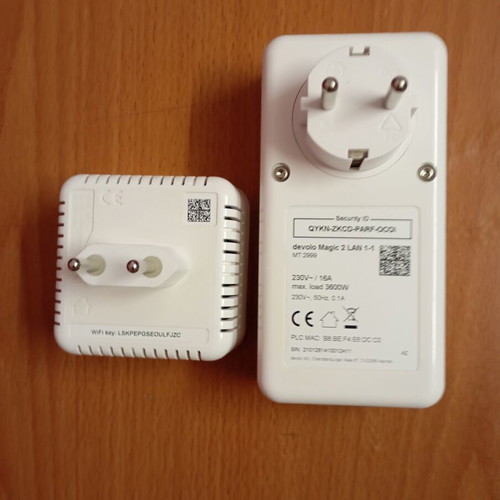 Devolo power line WiFi router set used, good working condition