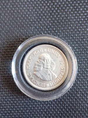 10 cents South Africa 1964 ασημένιο νόμισμα σαν καινούργιο