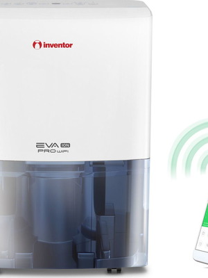 Inventor EVA Ion Pro Wi-Fi Dehumidifier like new, 16 lt/day capacity