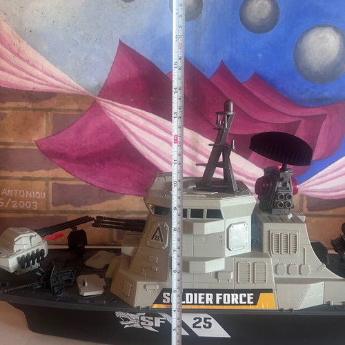 Soldier Force Hurricane Battleship toy