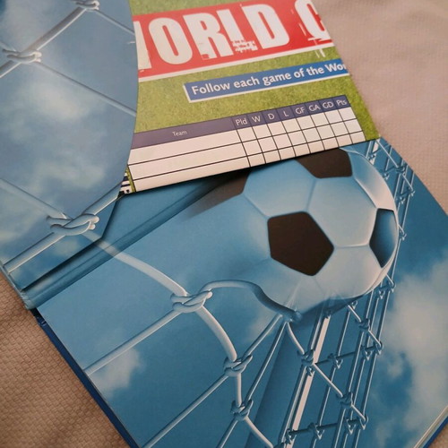 World Cup Skills book like new, football, English