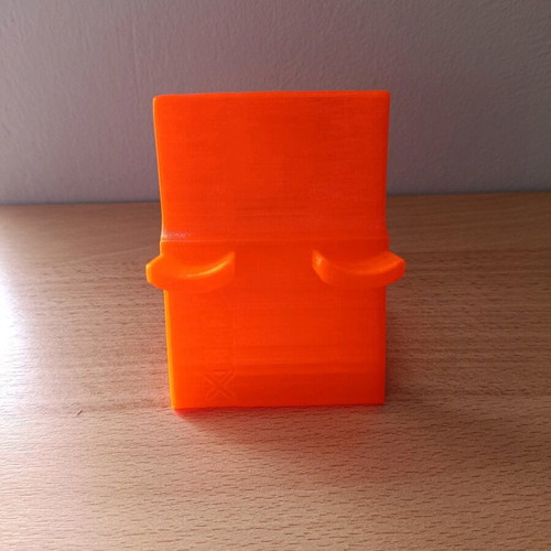 DualSock 4 controller stand orange transparent new