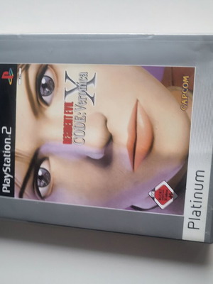 Resident Evil Code Veronica X PlayStation 2 game used