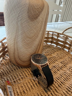 Lee Cooper men's watch new, black and beige