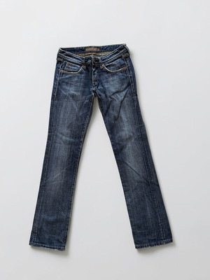 Staff Jeans&Co Denim Size 27 Blue Wash Straight Bootcut Used