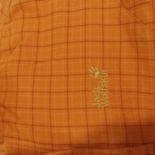 Jack Wolfskin Women's Travel Button Down Shirt Size Small UK10 Orange used