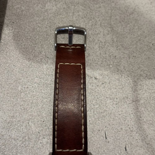 Red Wing Timex Watch like new, unisex, brown leather strap