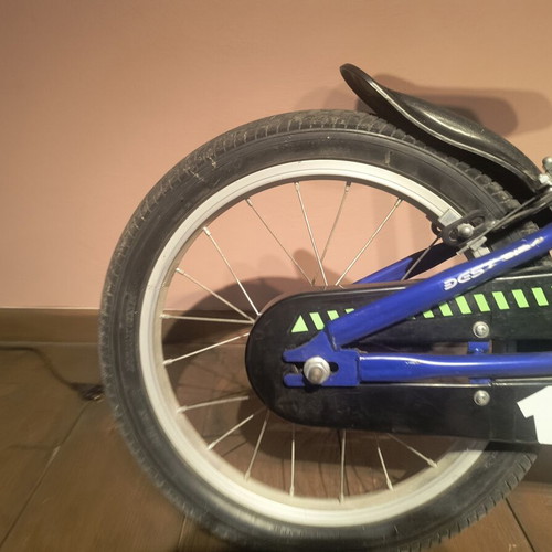 Stylg 16-inch kids bicycle used, city bike, blue