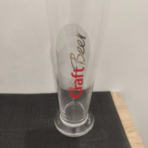 Craft beer glass 0.5l used