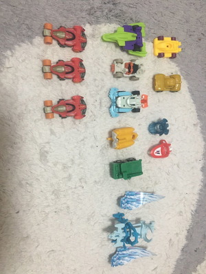 Kinder miniature toys used
