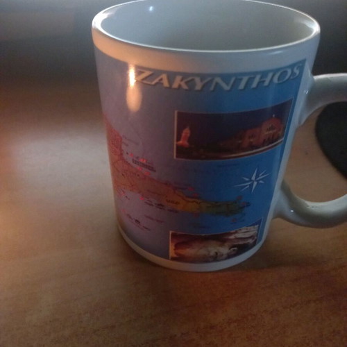 Coffee mug Zakynthos souvenir like new