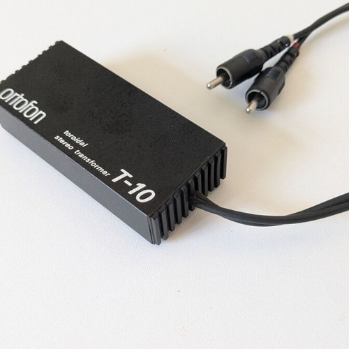 Ortofon T-10 Step-up Transformer used for MC cartridges
