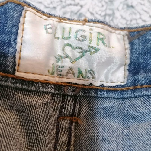 Blugirl Blumarine jeans used, size 36, embossed leather design
