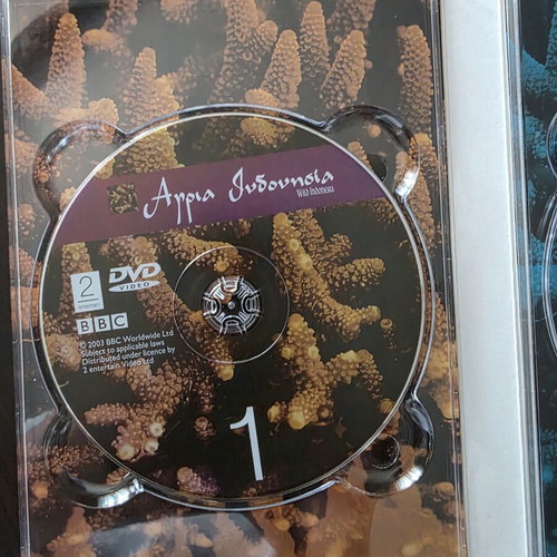 Wild Indonesia DVD BBC documentary like new with Greek subtitles