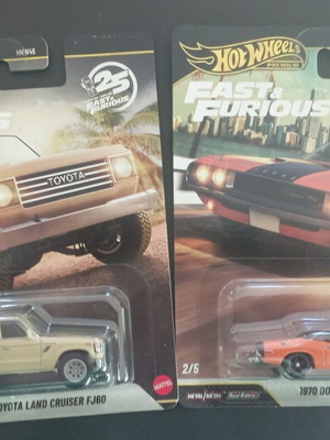 Hot Wheels Fast & Furious die-cast αυτοκινητάκια, σετ 2