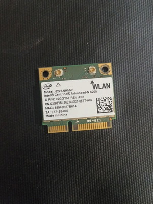 Intel Centrino Advanced-N 6200 622ANHMW WiFi Card for Dell Latitude and Precision