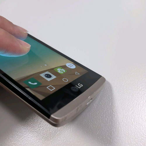 LG Leon 4G LTE used gold smartphone