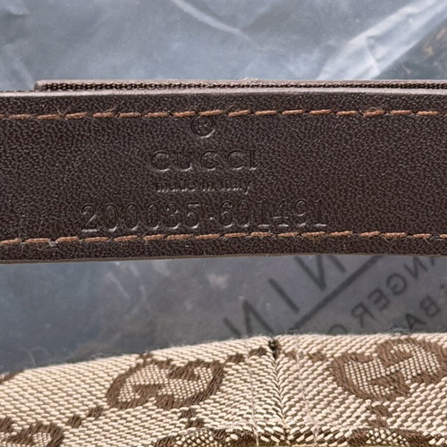 Gucci hat new, beige and brown, unisex, size M