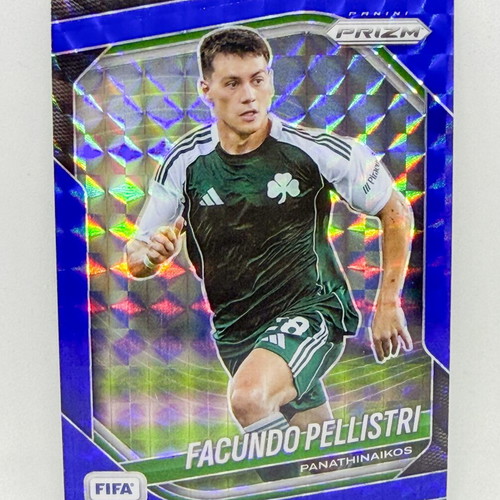 Panini FIFA Prizm 2025/26 Facundo Pellistri Blue Mosaic Parallel card new