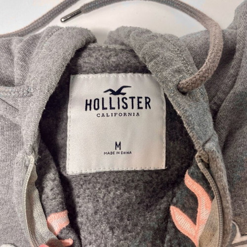 Hollister jacket gray size M like new