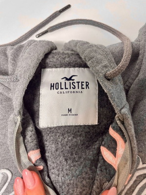 Hollister jacket gray size M like new