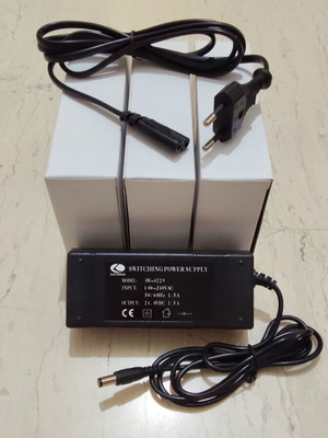 Universal power supply pack of 3, 24V DC 1.5A, model SW-0229