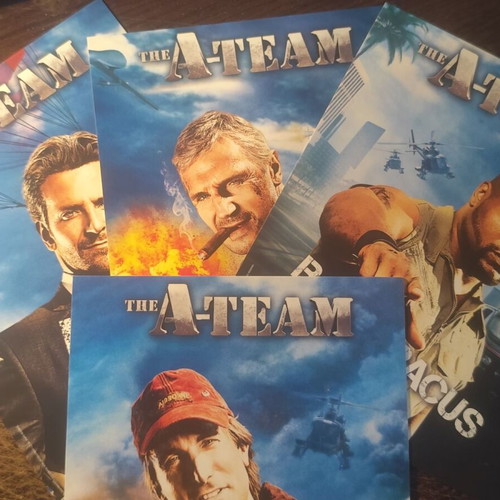 The A-Team Blu-Ray extended edition used, adventure genre