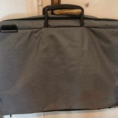 Suitcases new, set of two, gray Abrams & Chronicle Books