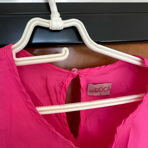 Doca balloon dress fuchsia like new, size S